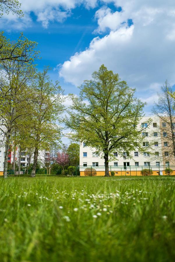 Zentrumsnahe Leipzig-Apartments, Nahe Ufz Und Bmw Inkl Parkplatz Und Fahrraeder Dış mekan fotoğraf